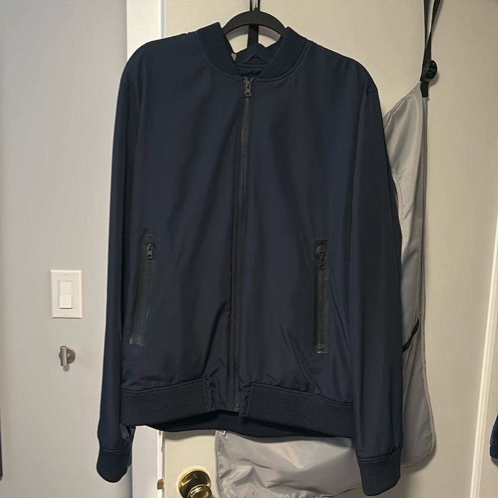 Point zero black label bomber jacket